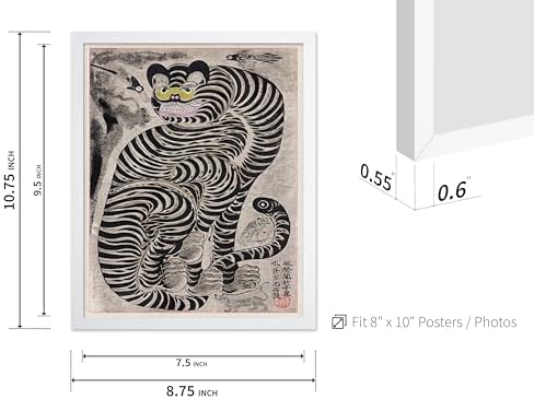 Poster Master Vintage Talismanic Tiger and Magpies Poster - Image 3