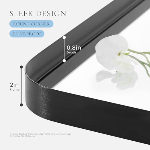 NEWBULIG Bathroom Mirror, Vanity Wall Mirror - Image 6
