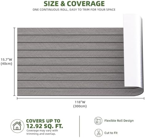 Elvone Peel and Stick PVC Slat Wood Wall Panel - Image 2