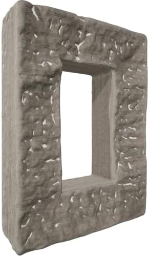 Universal Electrical Cover for EverStone Faux Stone Siding Panels, London Fog - Image 2