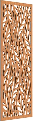 Ortonville Decorative Pierced Fretwork Wood Wall Panels, 25 3/8"W x 64 3/8"H x by EkenaMillwork