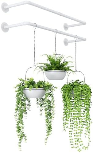 Bamworld Hanging Planters 2PCS for Indoor Plants Hanging Plant Holder by Bamworld
