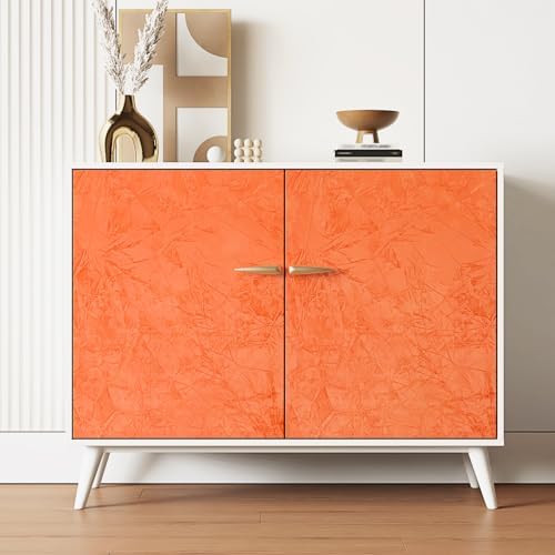Wallercity 11.8''x78.7'' Creative Orange Velvet Flocking Liner - Image 6
