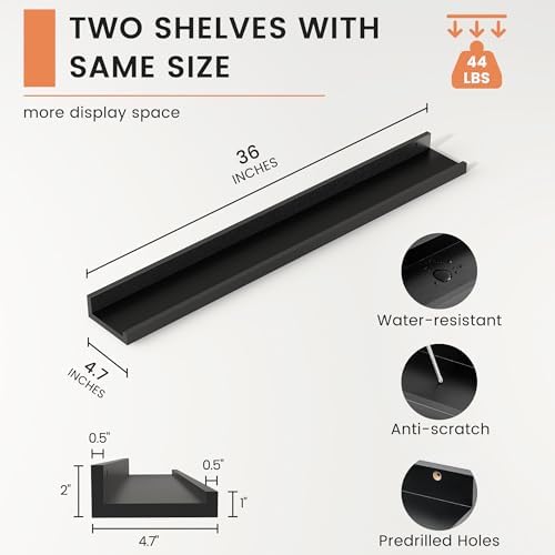 Picture Ledge Shelf, Floating Shelves - Image 3