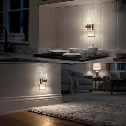 DORESshop LED Night Lights Plug into Wall, 0-100LM Dimmable Nightlight - Image 5
