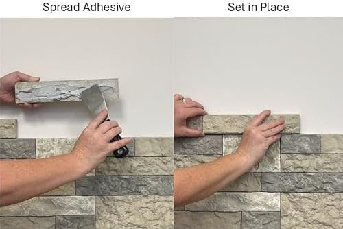 Thin Real Concrete Stone Veneer, BB Color Blend - Image 2