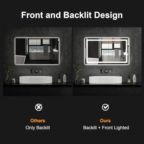 TRAHOME LED Bathroom Vanity Mirror - Image 5