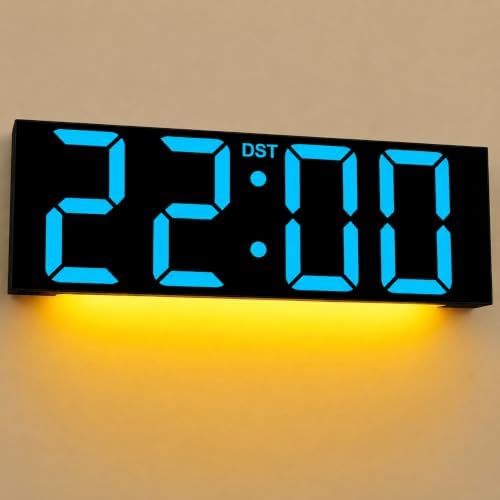 JALL 22" Large Digital Wall Clock by JALL