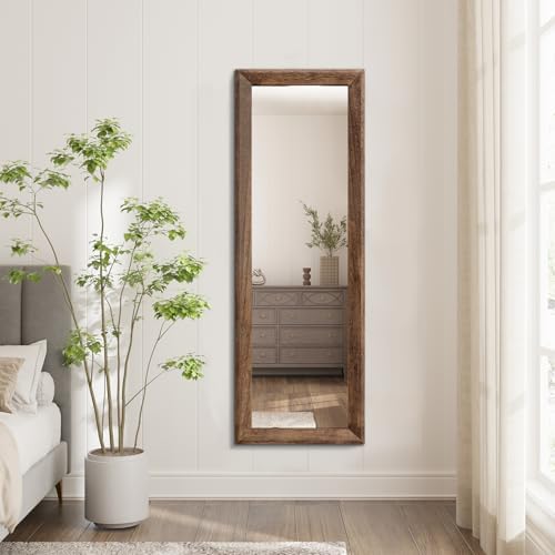 AAZZKANG Hanging Mirror Full Length Vintage Large Mirrors Wooden Framed - Image 7