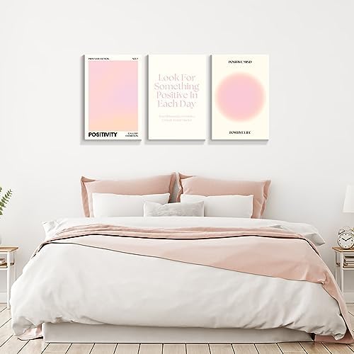 Adyggefy Pink Gradient Aura Angel Numbers Poster - Image 5