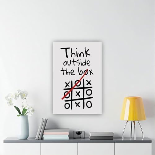 BAOGELI Think Outside The Box Poster Motivational Quotes - Image 6