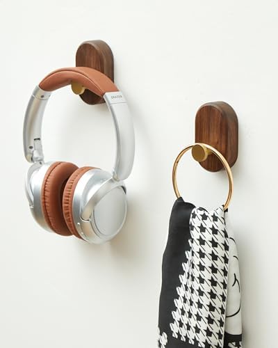 Wood Coat Hooks Wall Mount - Image 2