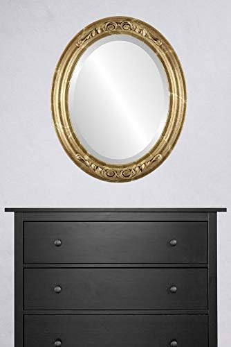 OVALCREST Oval Beveled Wall Mirror - Image 3
