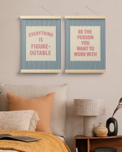 FGFK Positive Affirmations Wall Art Poster Hanger Frame 12x16 Inch - Image 5