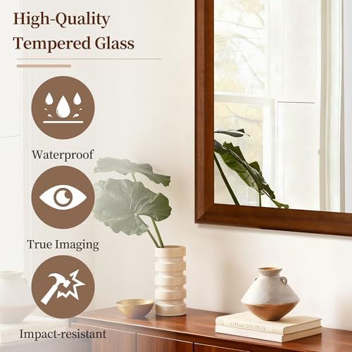 Tanmicoshomy 30x40 Inch Large Bathroom Vanity Rectangle Mirrors - Image 3