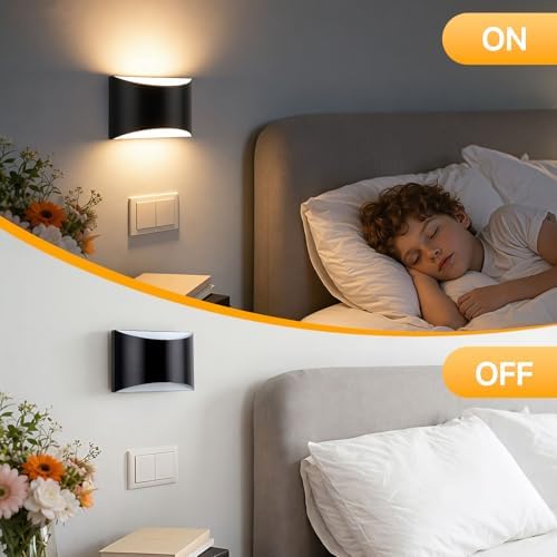 MATAMEYE Modern LED Wall Sconce Set of 2 - Image 5
