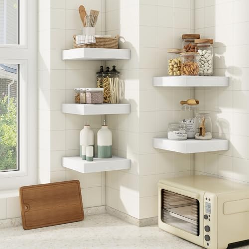 Floating Shelves for Wall, Wall Mounted Wood Shelves - Image 3