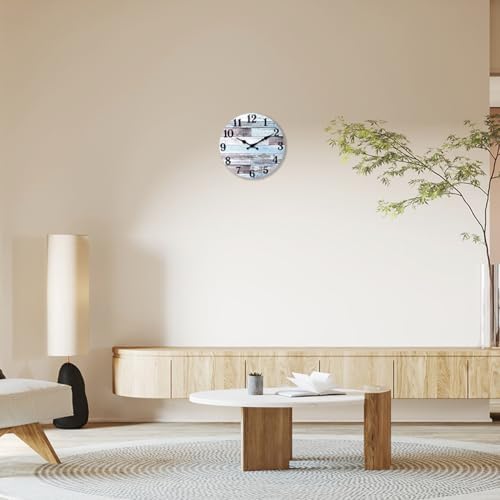 XNM 10 Inch Wood Battery Powered Clock - Image 4