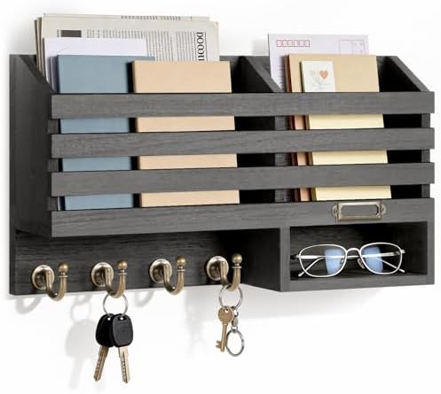FifthQuarter Mail Holder Wall Mount by FifthQuarter