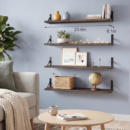 YGEOMER 23.6 in Floating Shelves - Image 2