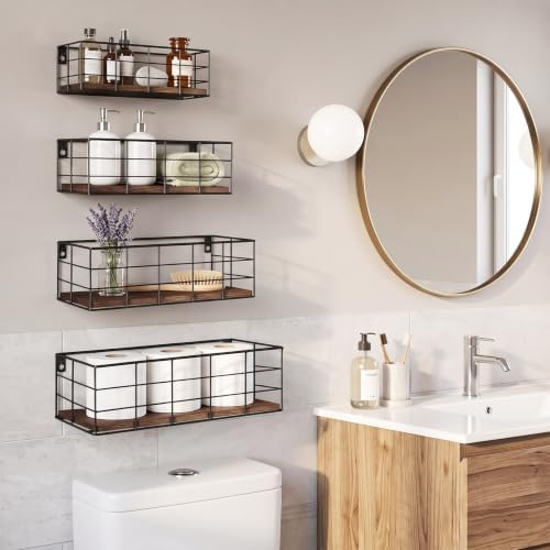 Fixwal Wire Frame Floating Shelves - Image 5