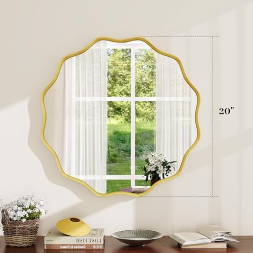 Wavy Round Mirror - Image 5
