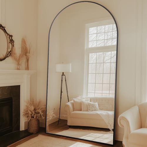 81"x41" Arched Full Length Mirror, Large Floor Mirror - Image 3