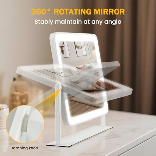Vanity Mirror with Lights, HD Professional Mirror, Smart Touch with 3-Color - Image 6