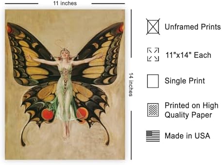 Poster Master Vintage Butterfly Poster - Image 2