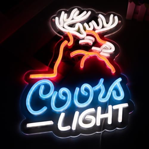 Deer Head Crs Light Neon Signs for Wall Decor Neon Lights for Bedroom Led Signs - Image 2