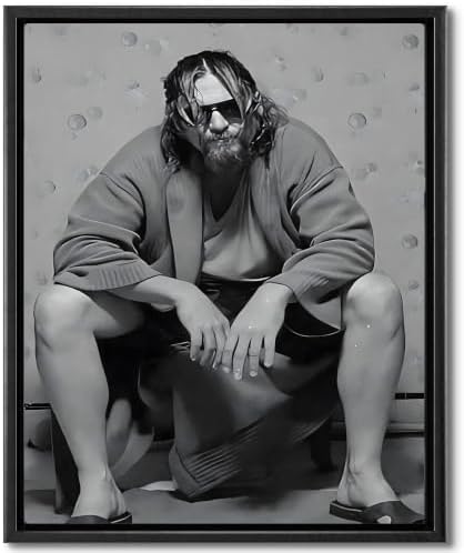 B.B.F MAKE Funny Comedy Movie Framed Canvas Wall Art by BBFMAKE