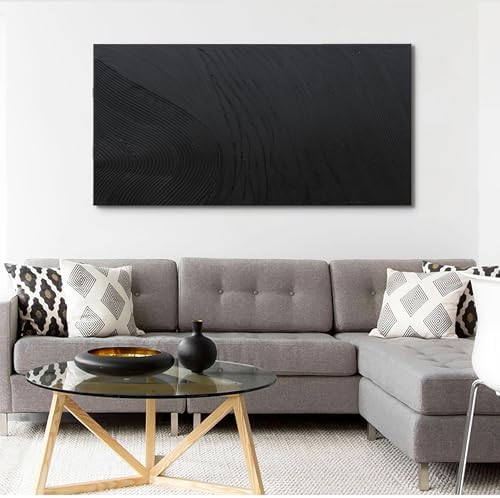 Canvas Wall Art Decor Modern Textured Wall Art Decor Canvas Art Wall Decor - Image 2