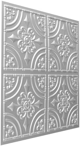 From Plain To Beautiful In Hours 205 Wrought Iron PVC Ceiling Tiles 2x2 ft - Image 2