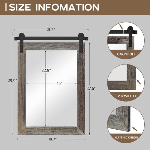 COGOOD Farmhouse Bathroom Mirrors - Image 4
