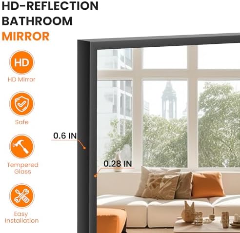 Bathroom Vanity Mirror for Wall - Image 4