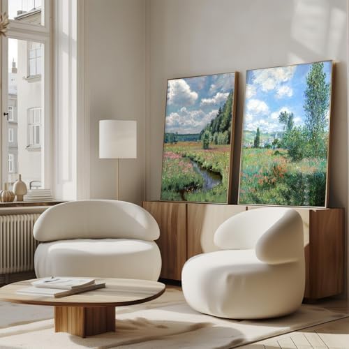 Landscape Wall Art Set of 2 Modern Farmhouse Poster 16x24 Inch Unframed - Image 6