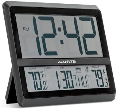 AcuRite (75440L Large Wireless Atomic Clock - Image 2