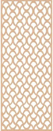 Resort Decorative Pierced Fretwork Wood Wall Panels, 23 3/8"W x 59 3/8"H x 1/4"T - Image 2