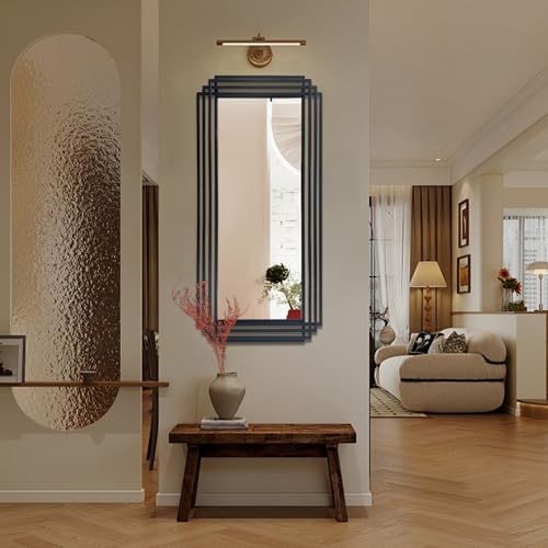 47"x22" Large Rectangle Decorative Mirror - Image 4