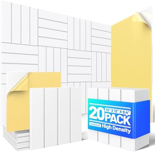 20 Pack Sound Proof Foam Panels by Unknown