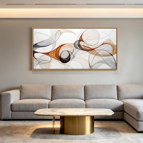 KLAKLA Abstract Wall Art Framed Modern Picture by KLAKLA