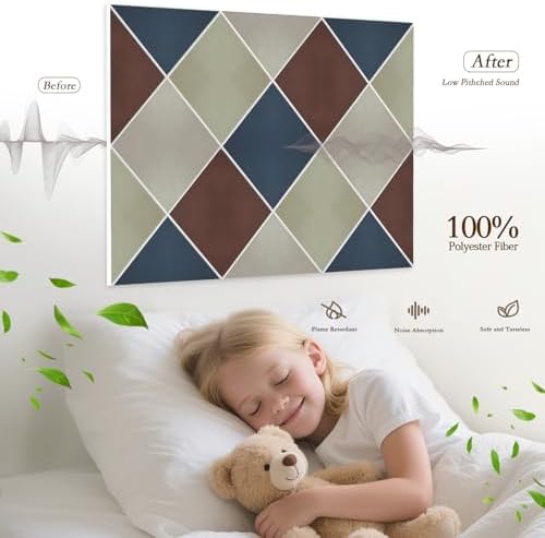 ArtVivid 12 Pack Acoustic Panels, Sound Proof Foam Panels - Image 3