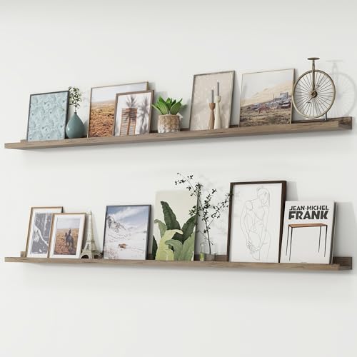Picture Ledge Shelf, Long Floating Shelves by FLYJOE