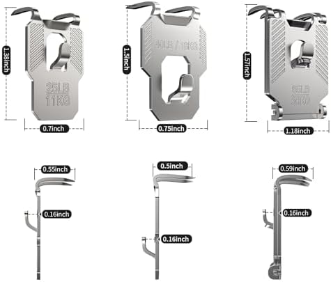 25 40 65 LB Picture Hangers Claw - Image 2
