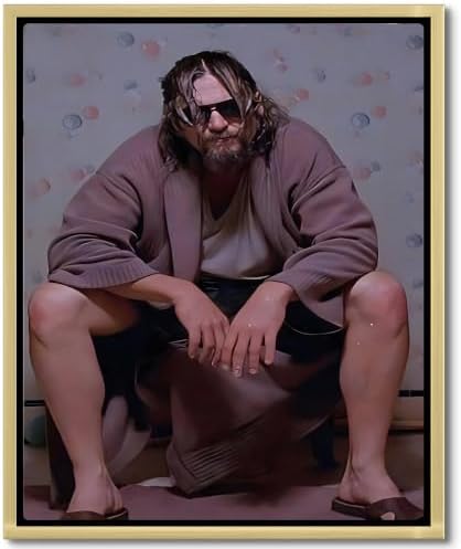 B.B.F MAKE Funny Comedy Movie Framed Canvas Wall Art by BBFMAKE