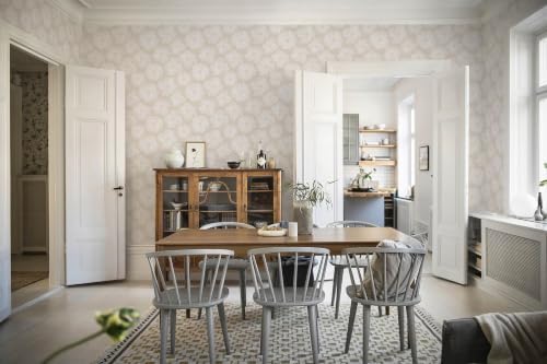 Dimoon Self-Adhesive Peel and Stick Contact Paper Cottage Wallpaper Light Brown - Image 6