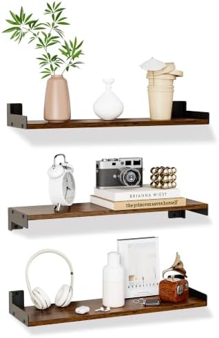 Floating Shelves for Wall, Shelves for Decor Storage by FNBAR