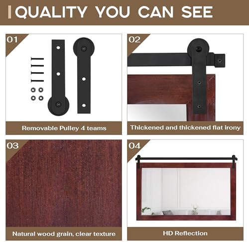 COGOOD Farmhouse Bathroom Mirrors - Image 5
