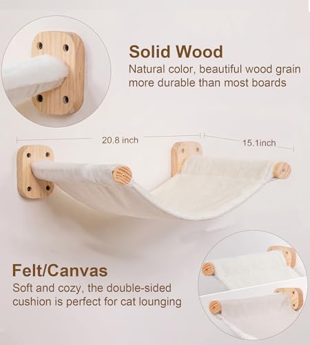 Cat Wall Shelves Set of 4, - Image 5