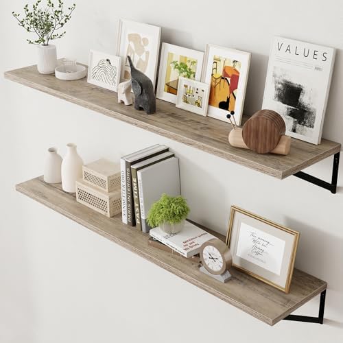 Axeman 12 Inch Deep Floating Shelves by Axeman